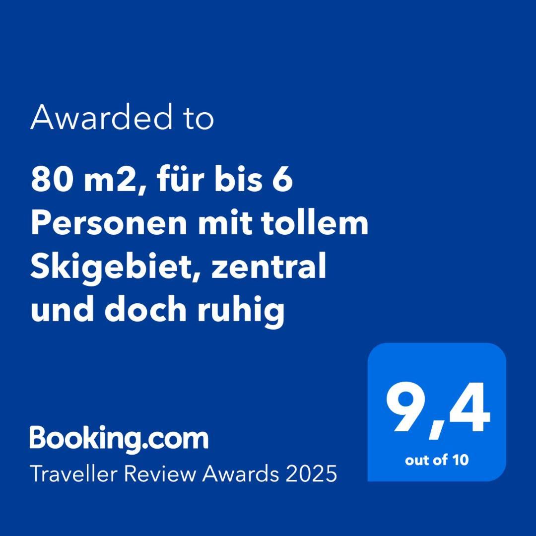 80 M2, Fuer Bis 6 Personen Mit Tollem Skigebiet, Zentral Und Doch Ruhig 웨이드링 외부 사진